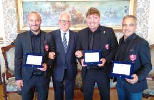 delegazione calcio Triestina Comune di Trieste
