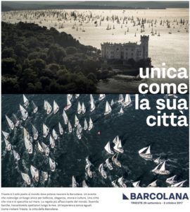 Barcolana 2017 manifesto