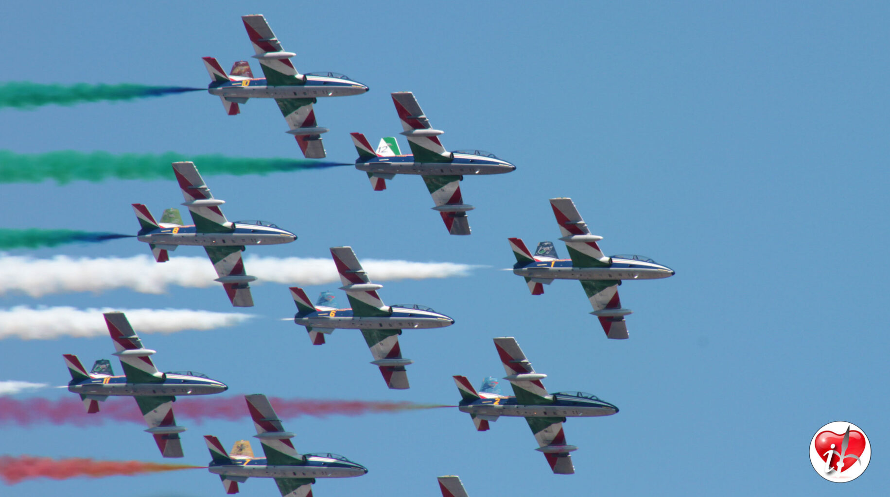 Il 24 luglio le Frecce Tricolori a Pantelleria