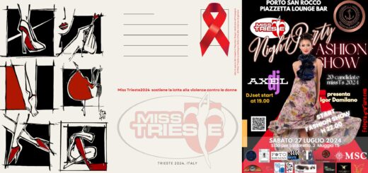 cartolina lotta alla violenza sulle donne Stagni Miss Trieste