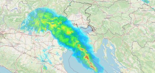 Trieste perturbazione dal mare