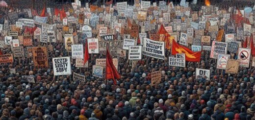 manifestazione crisi industriale Trieste